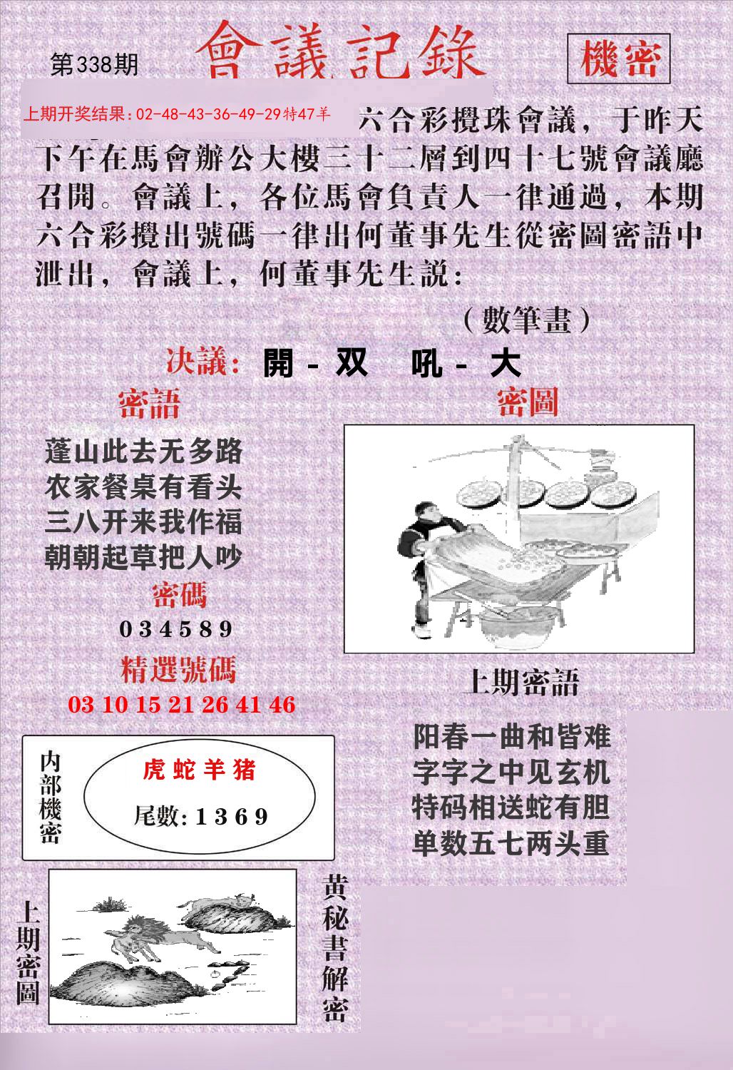会议记录 第338期