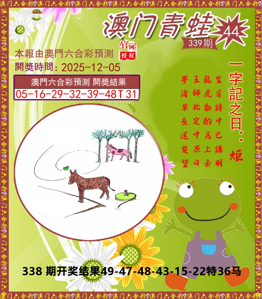 青蛙系列44 第339期