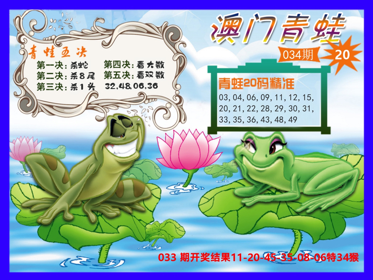 青蛙系列20 第34期