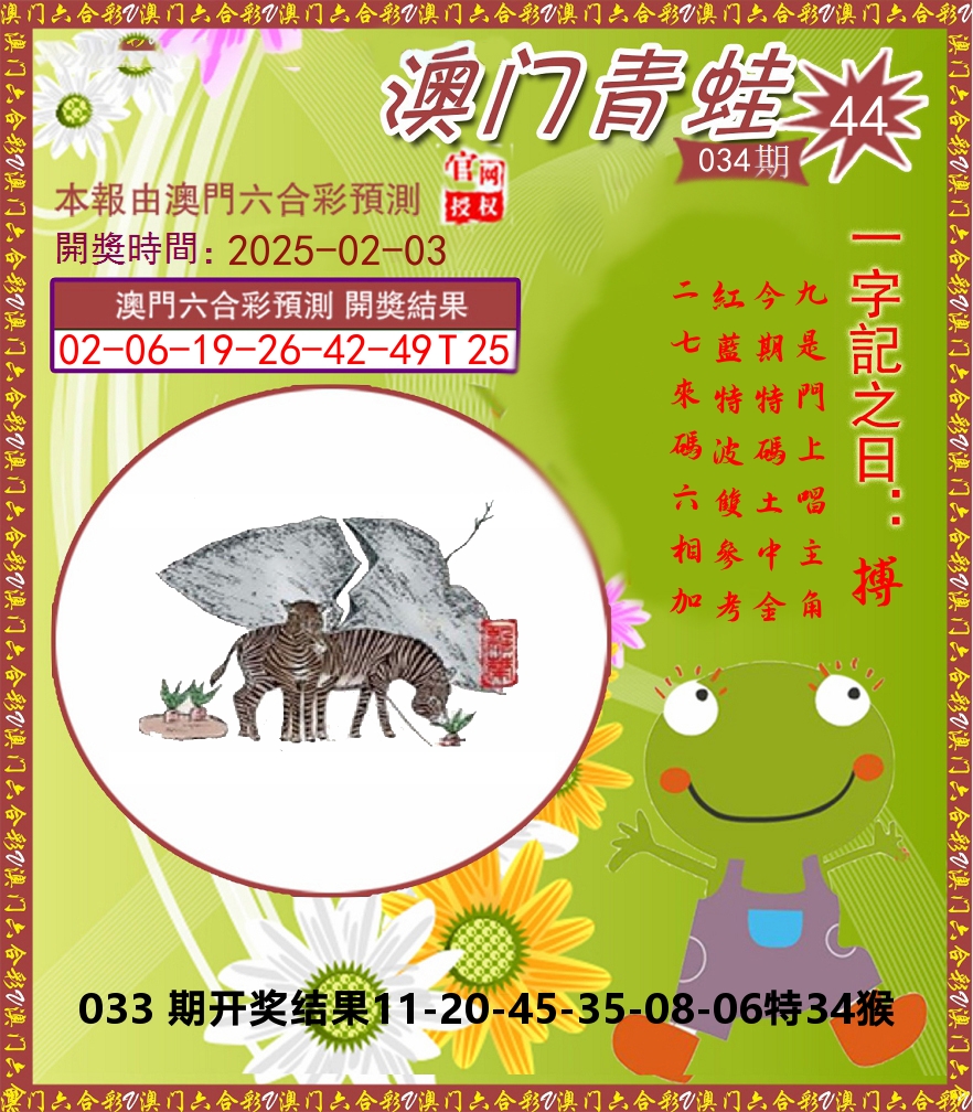青蛙系列44 第34期