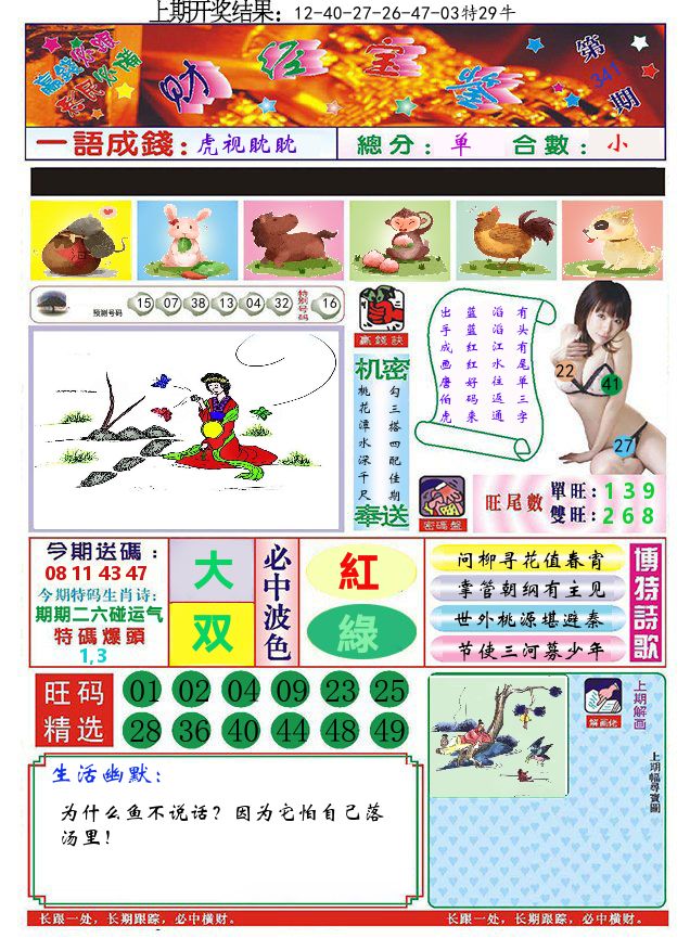 澳门财经宝鉴 第341期