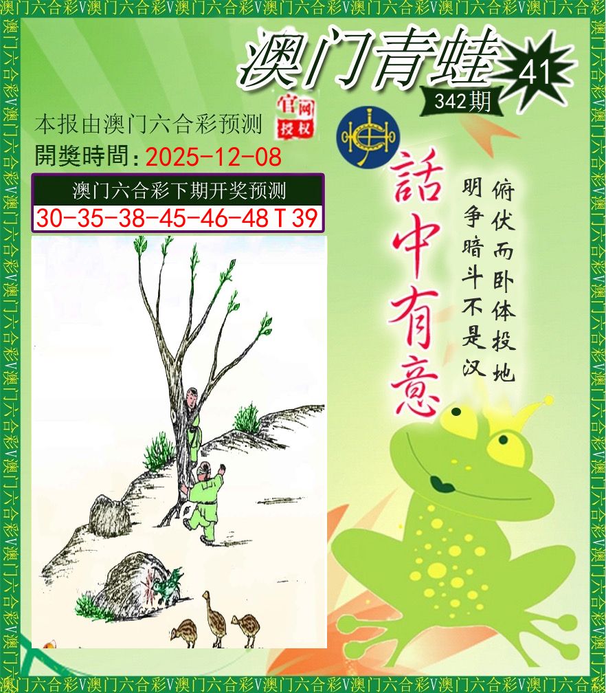 青蛙系列43 第342期