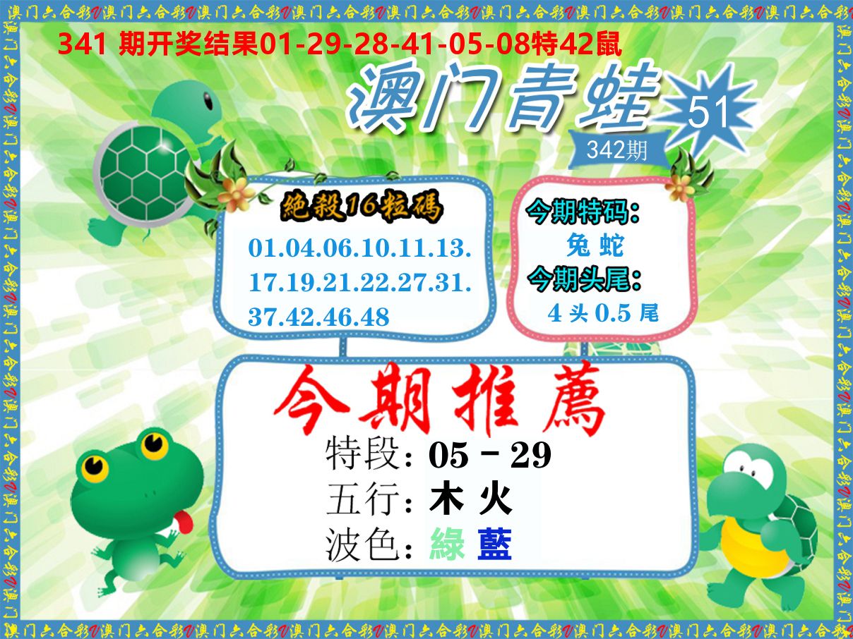 青蛙系列51 第342期