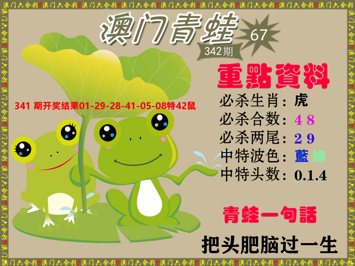 青蛙系列67 第342期