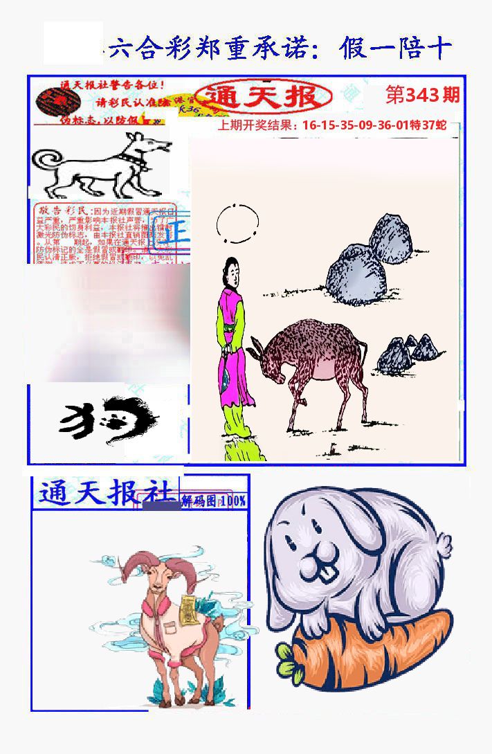 通天报 第343期
