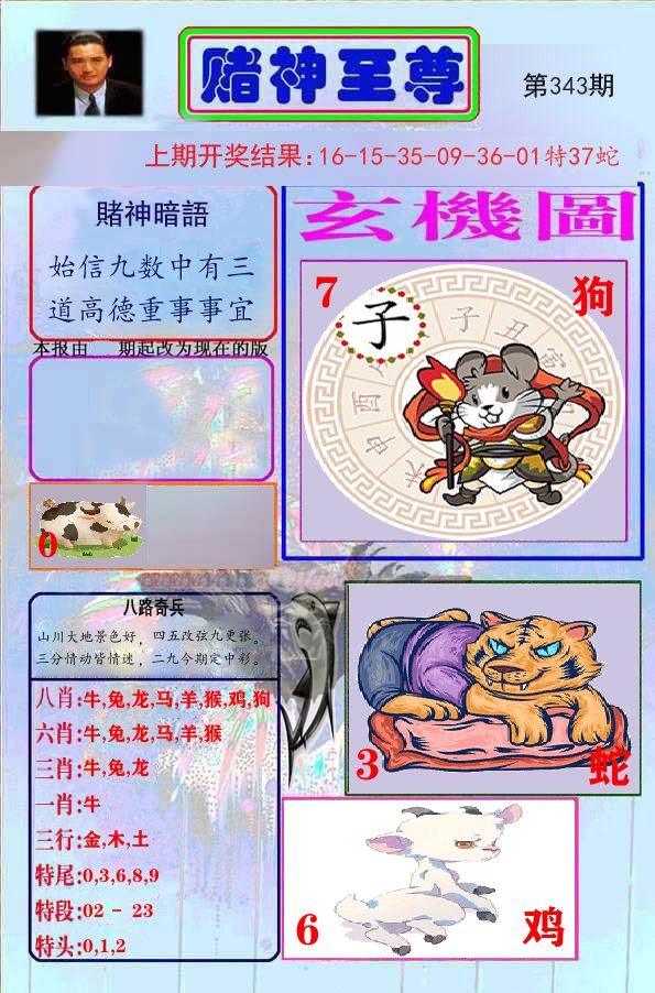 赌神至尊 第343期