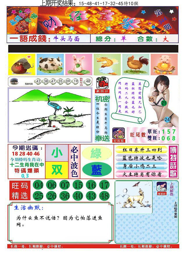 澳门财经宝鉴 第344期