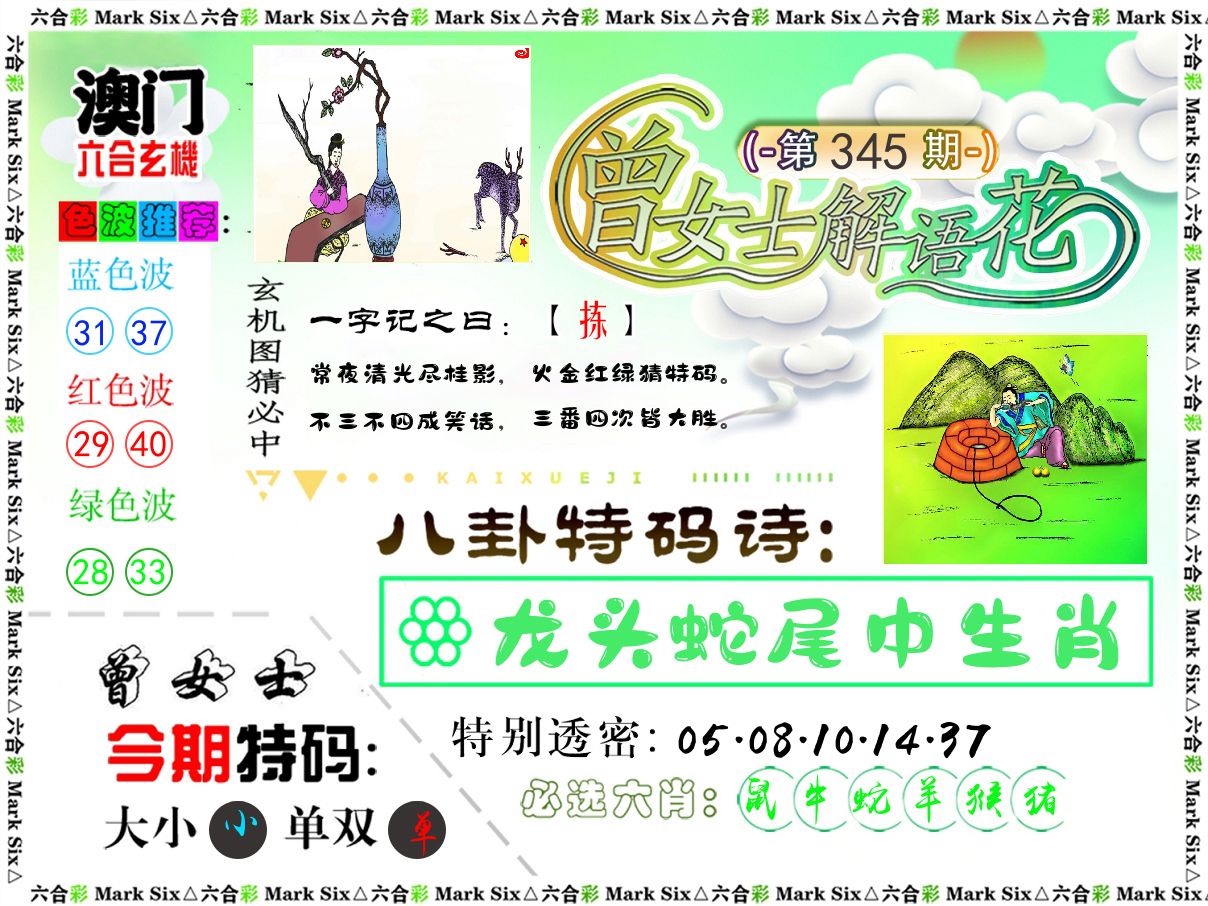 曾女士解语花 第345期