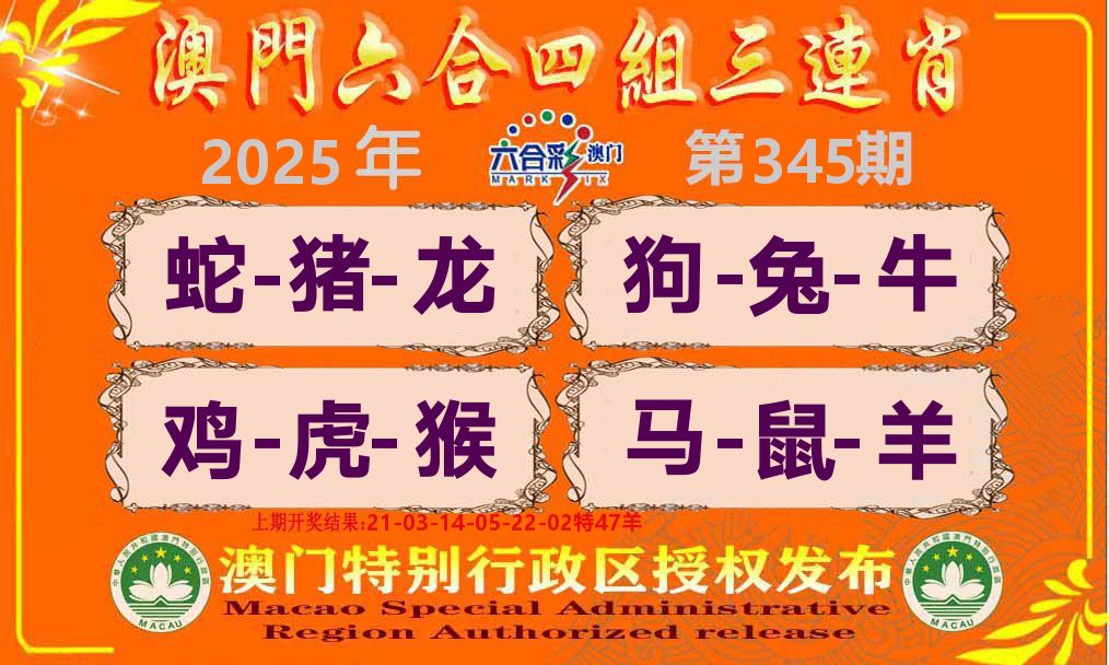 六合三连肖 第345期