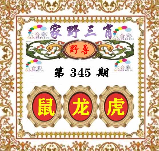 家野三肖 第345期