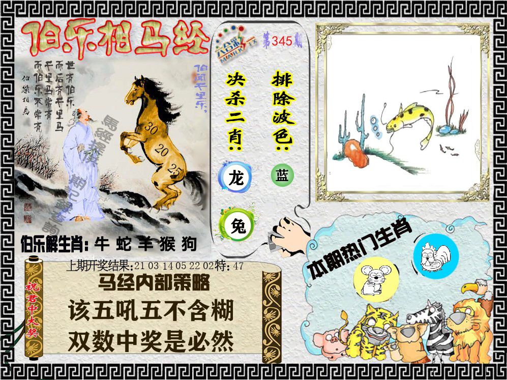 伯乐相马经 第345期