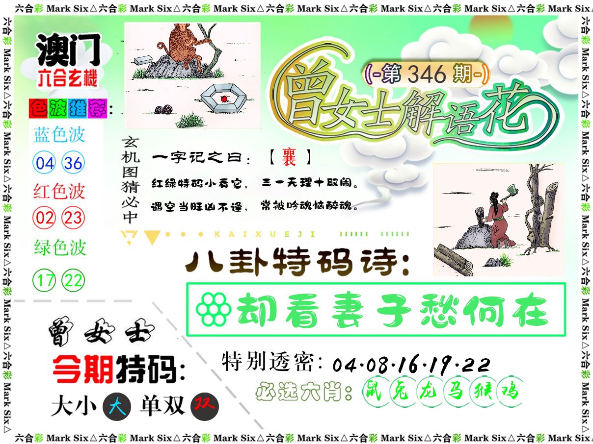 曾女士解语花 第346期