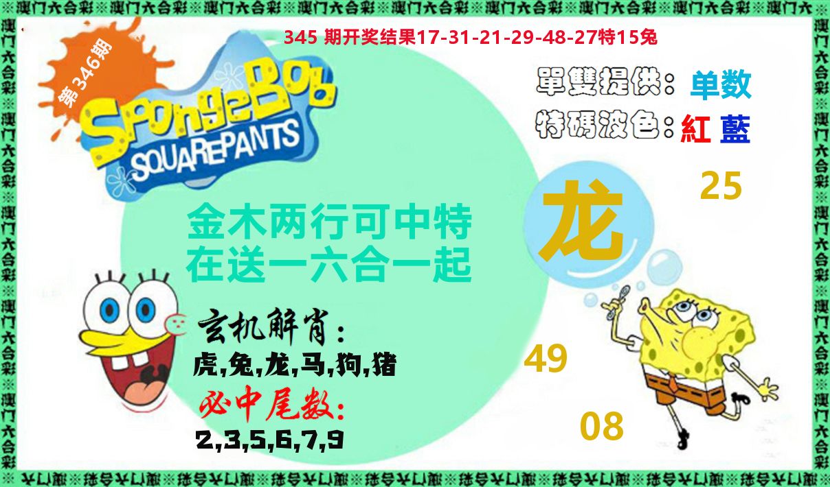 新特码玄机 第346期