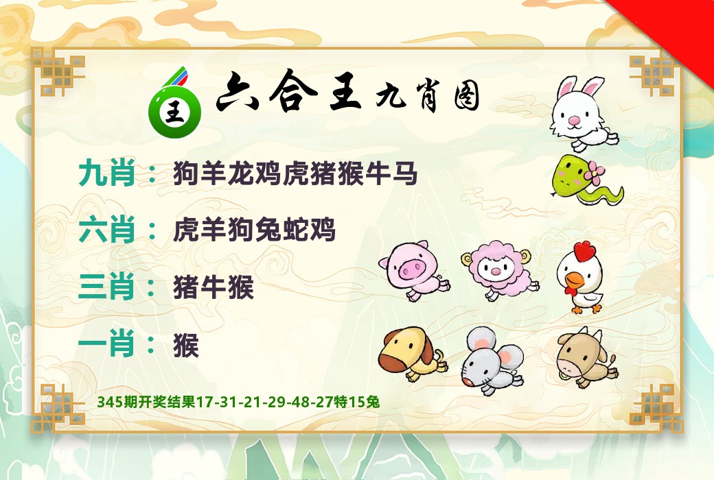 六合王九肖图 第346期