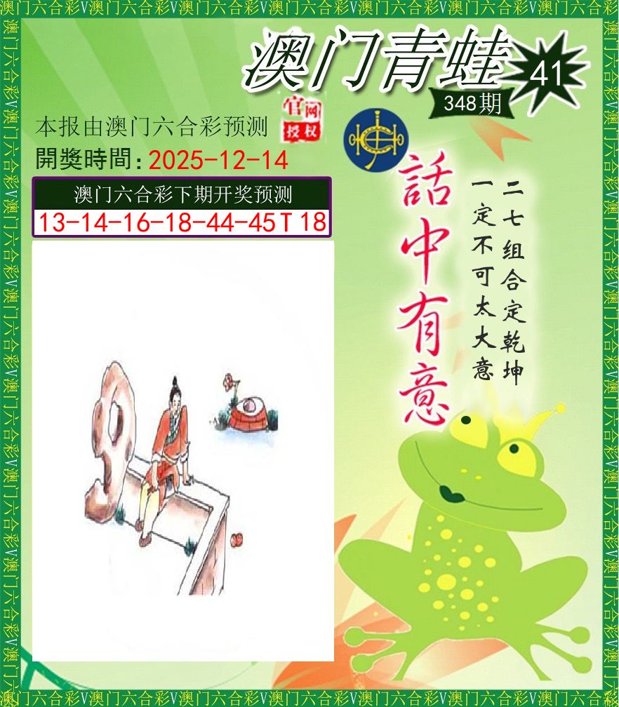 青蛙系列43 第348期