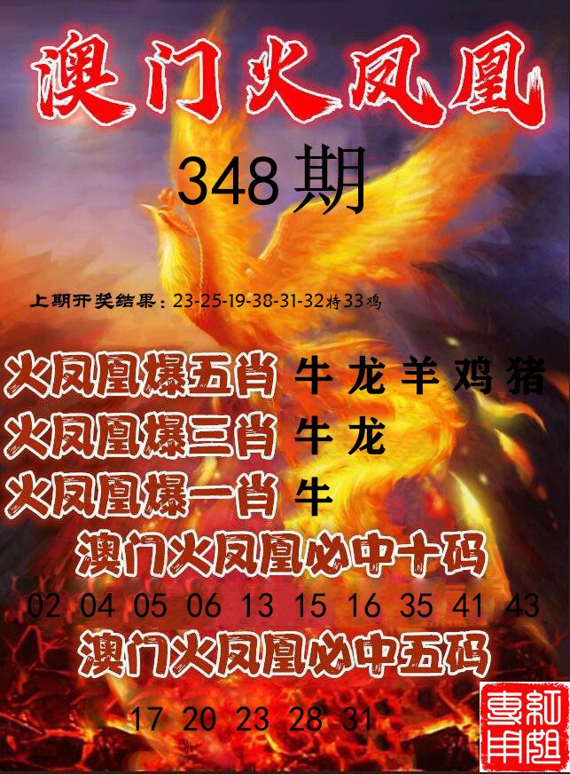 火凤凰 第348期