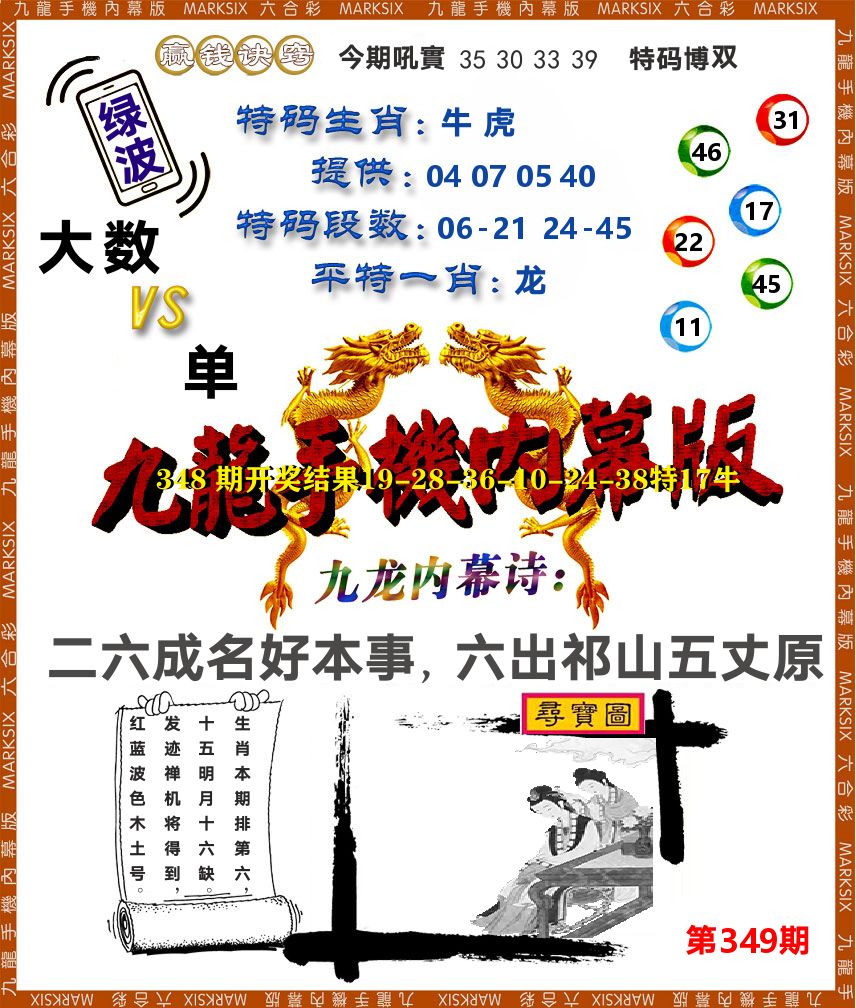 九龙手机内幕 第349期