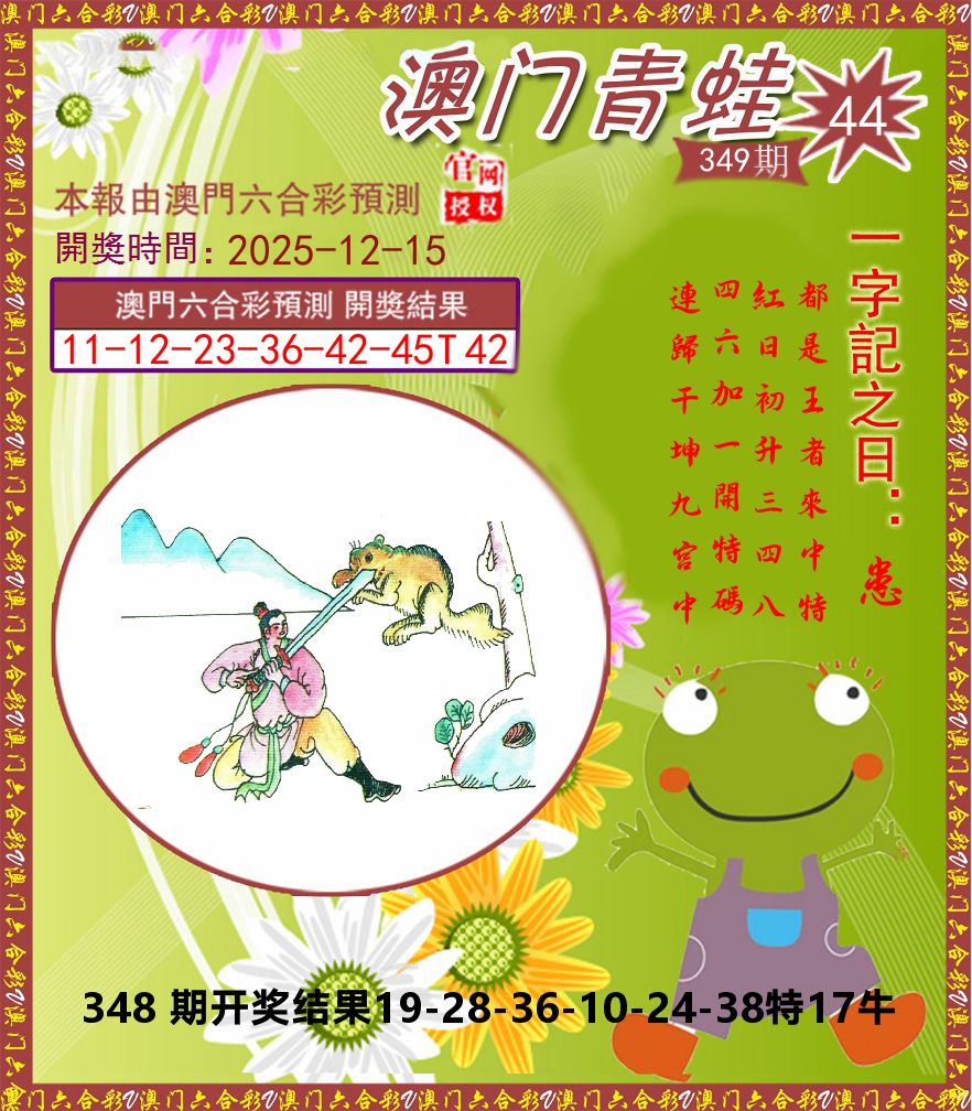 青蛙系列44 第349期