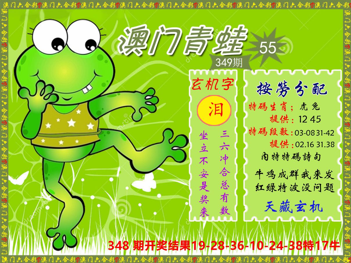 青蛙系列55 第349期