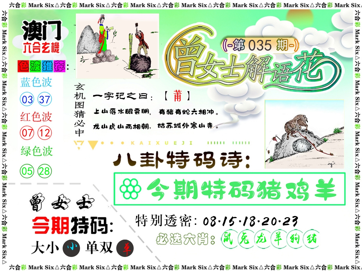 曾女士解语花 第35期