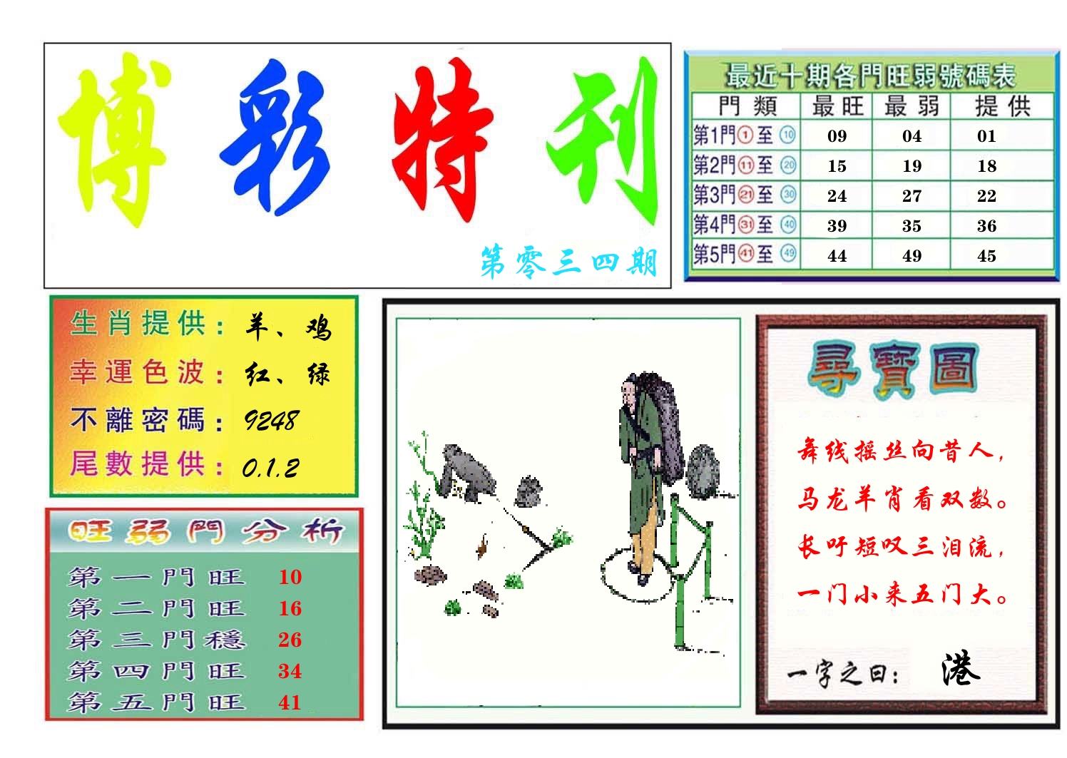 博彩特刊 第35期