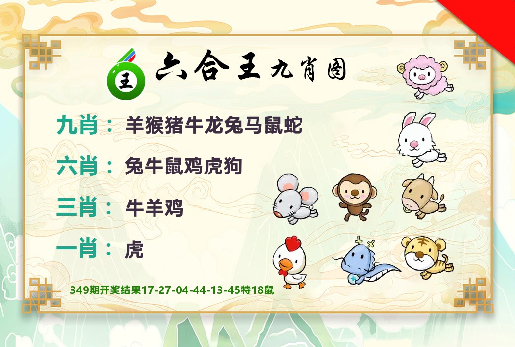六合王九肖图 第350期