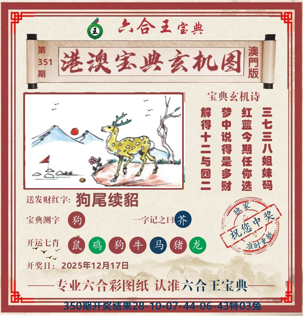 六合王宝典玄机 第351期