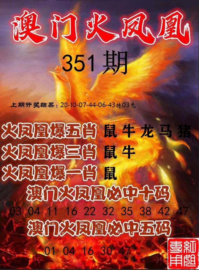 火凤凰 第351期