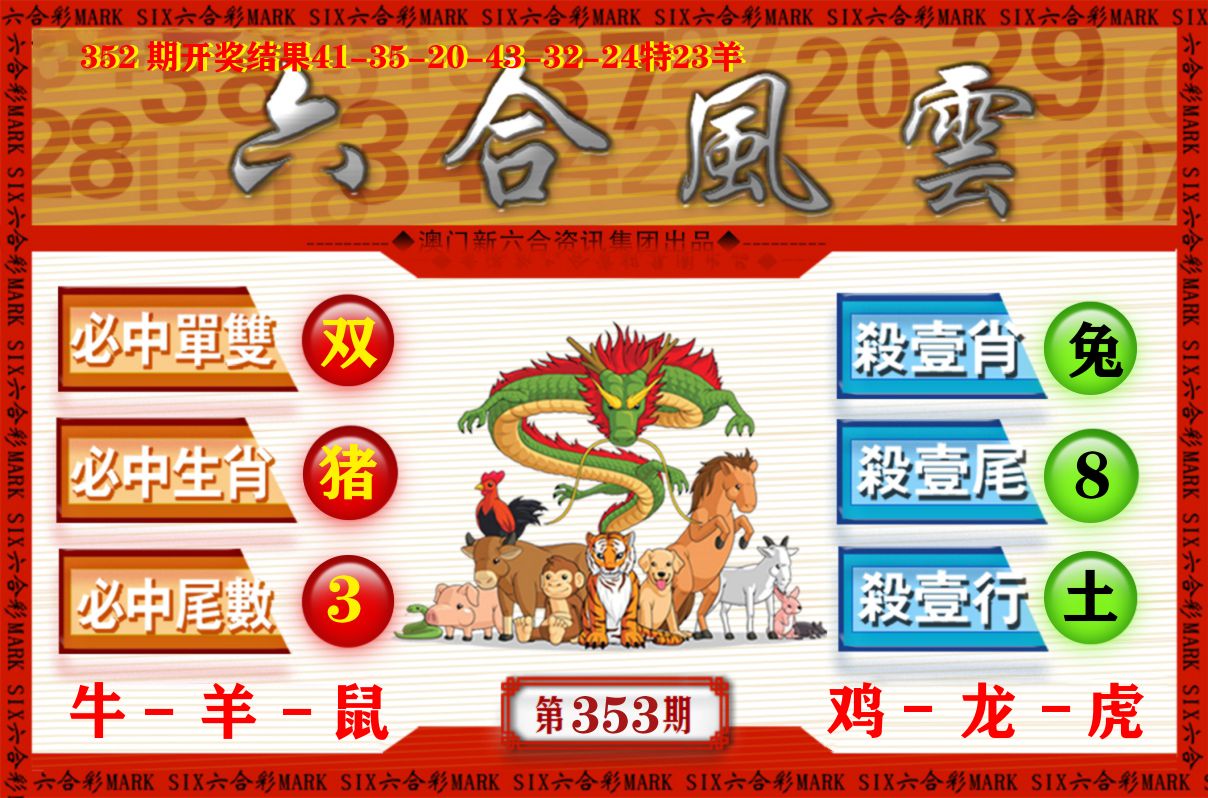 六合风云 第353期
