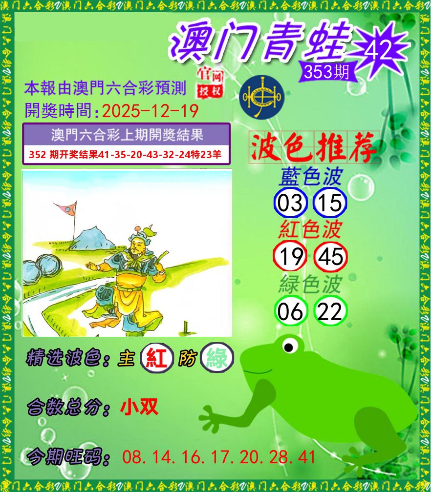 青蛙系列42 第353期