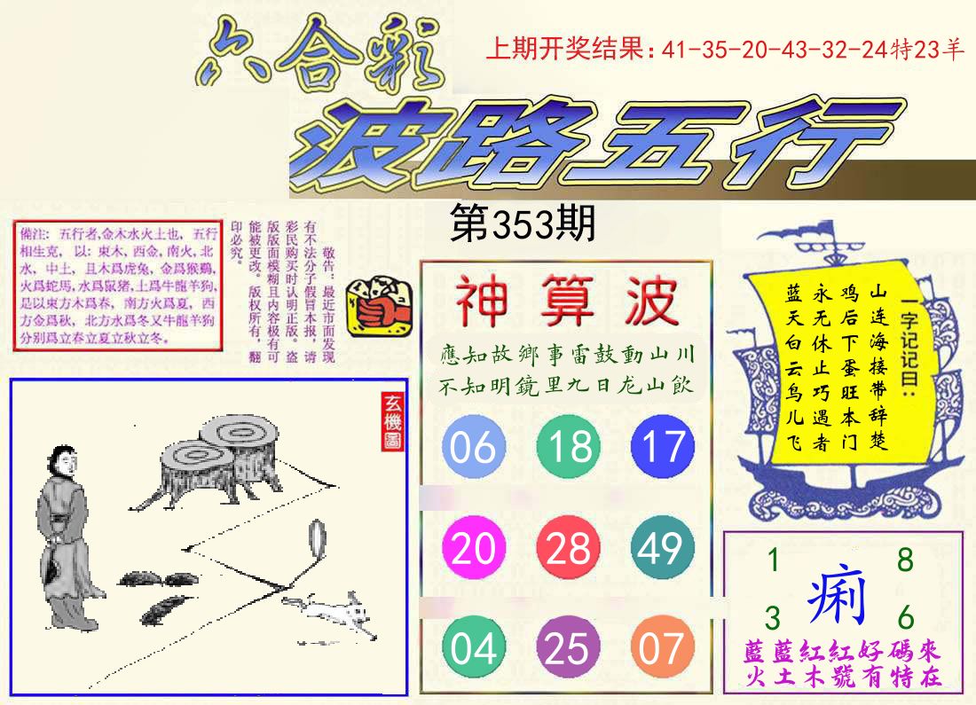 波路五行 第353期