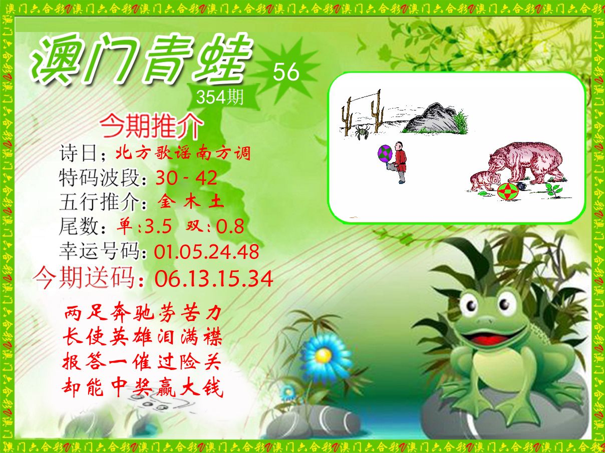 青蛙系列56 第354期