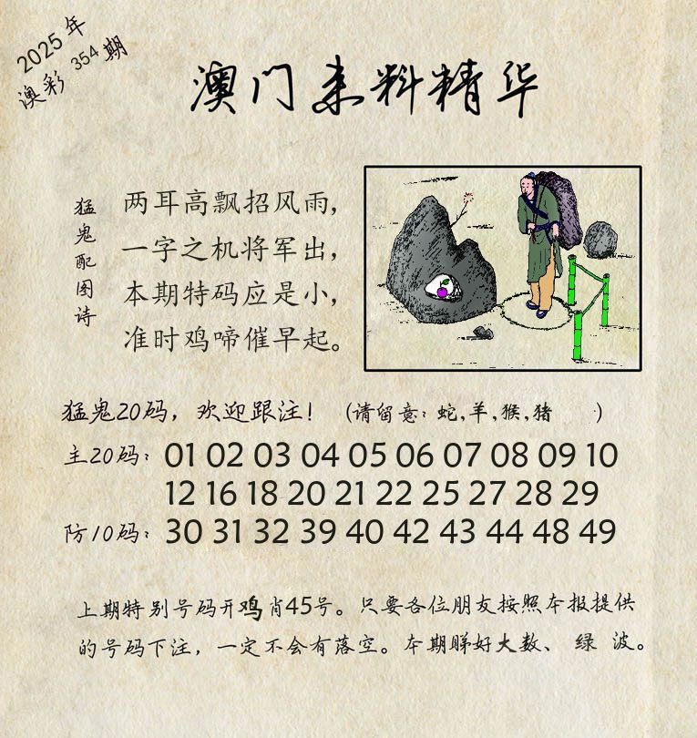 精华来料 第354期