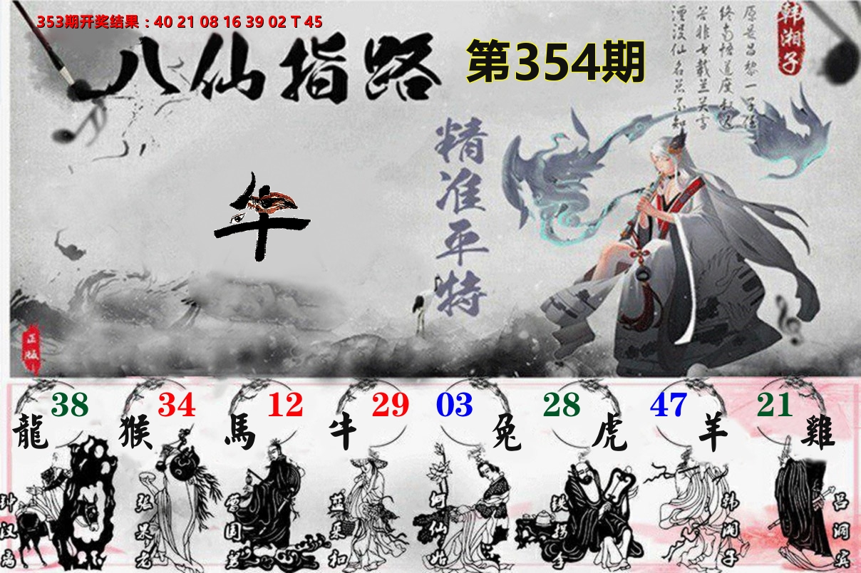 八仙指路 第354期