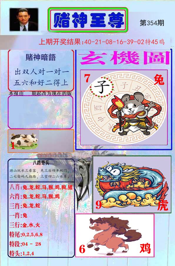 赌神至尊 第354期