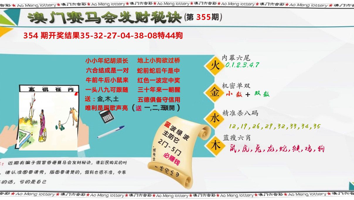 发财秘诀 第355期