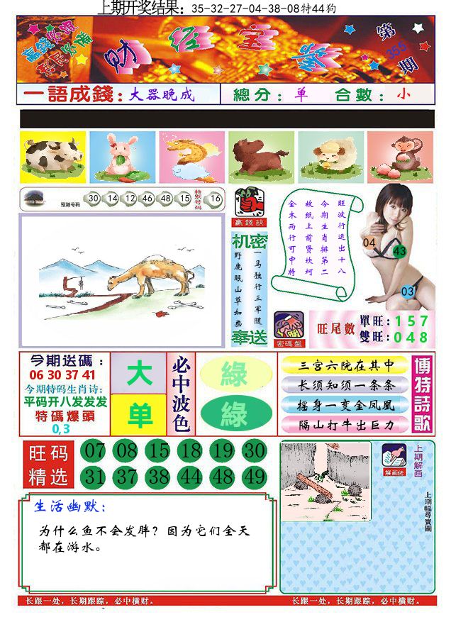 澳门财经宝鉴 第355期