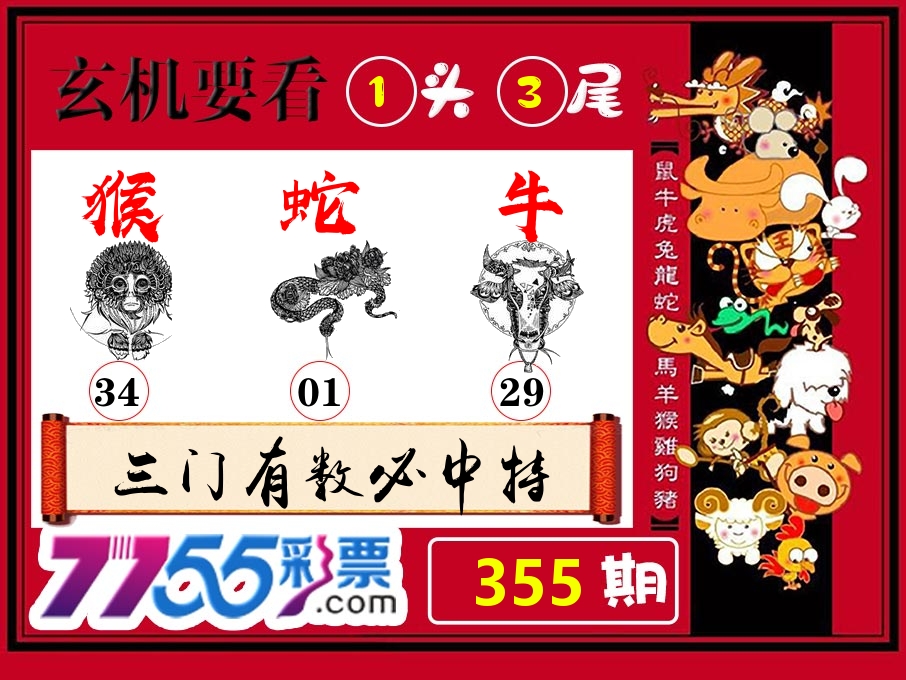 玄机要看 第355期