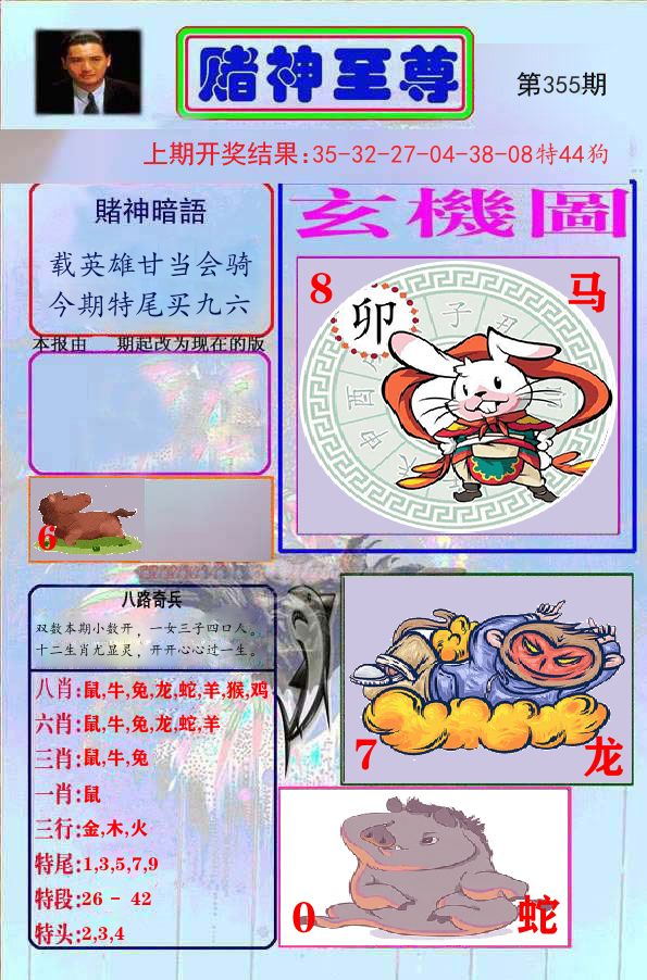 赌神至尊 第355期