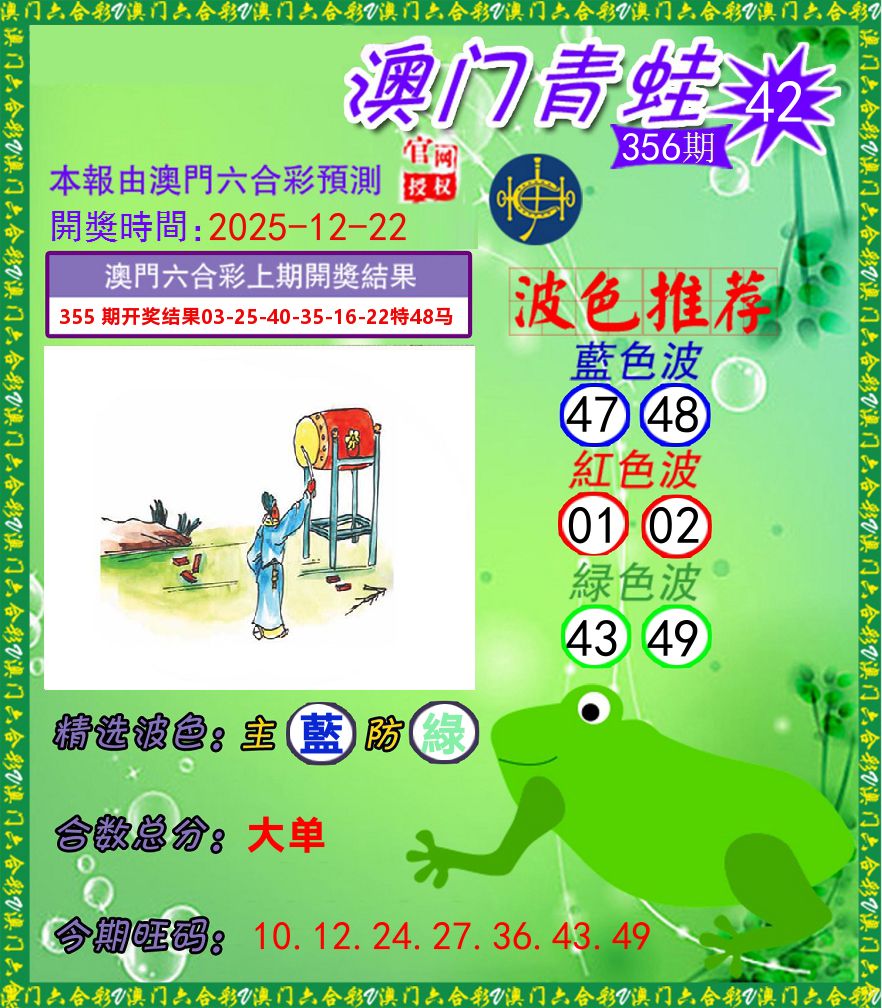 青蛙系列42 第356期