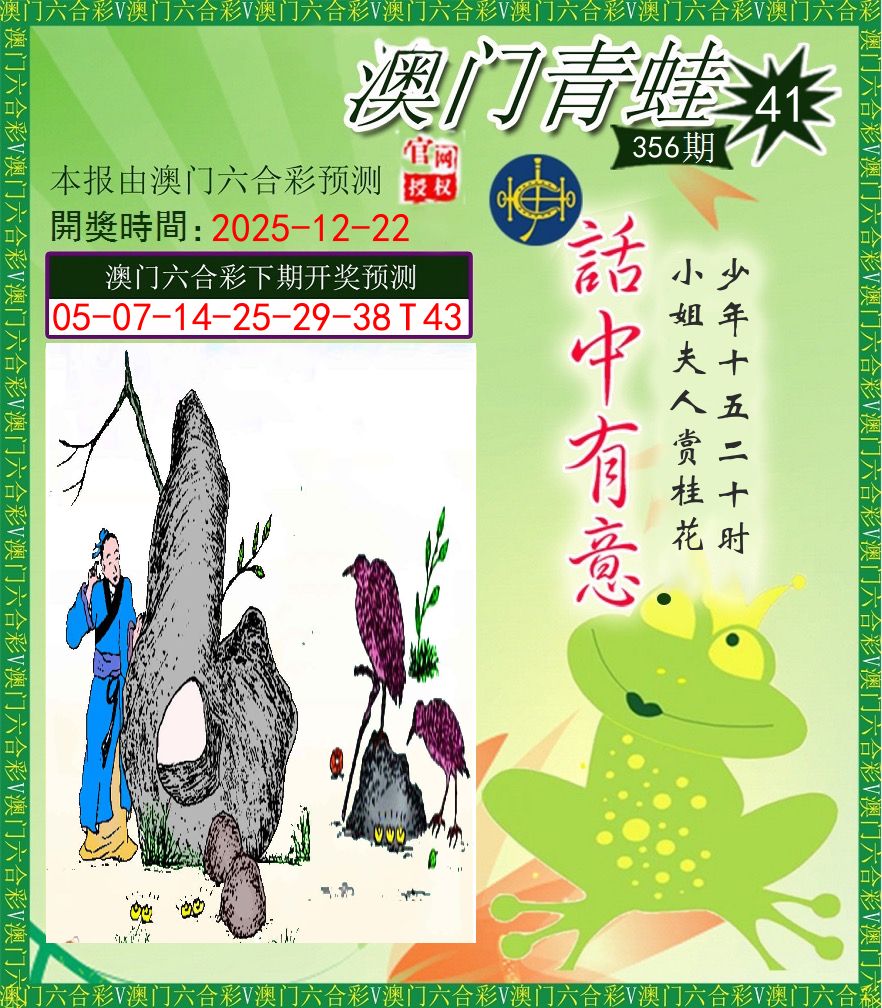 青蛙系列43 第356期