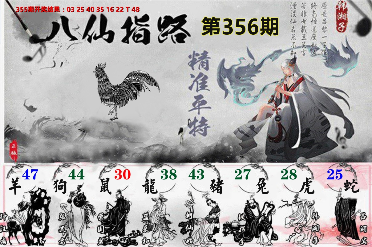 八仙指路 第356期