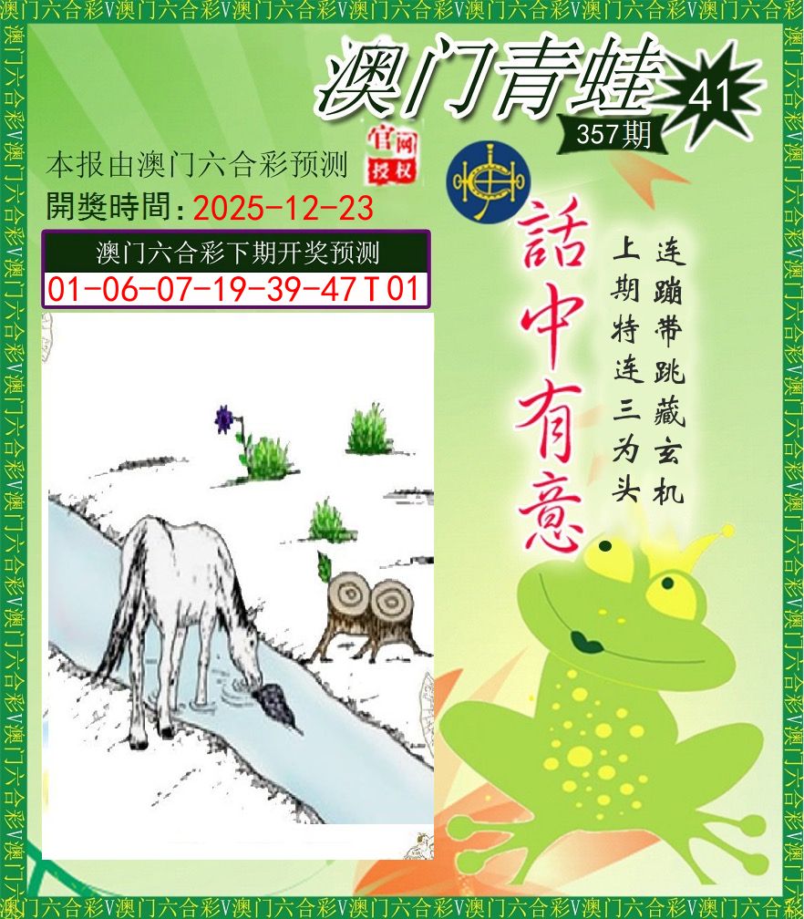 青蛙系列43 第357期