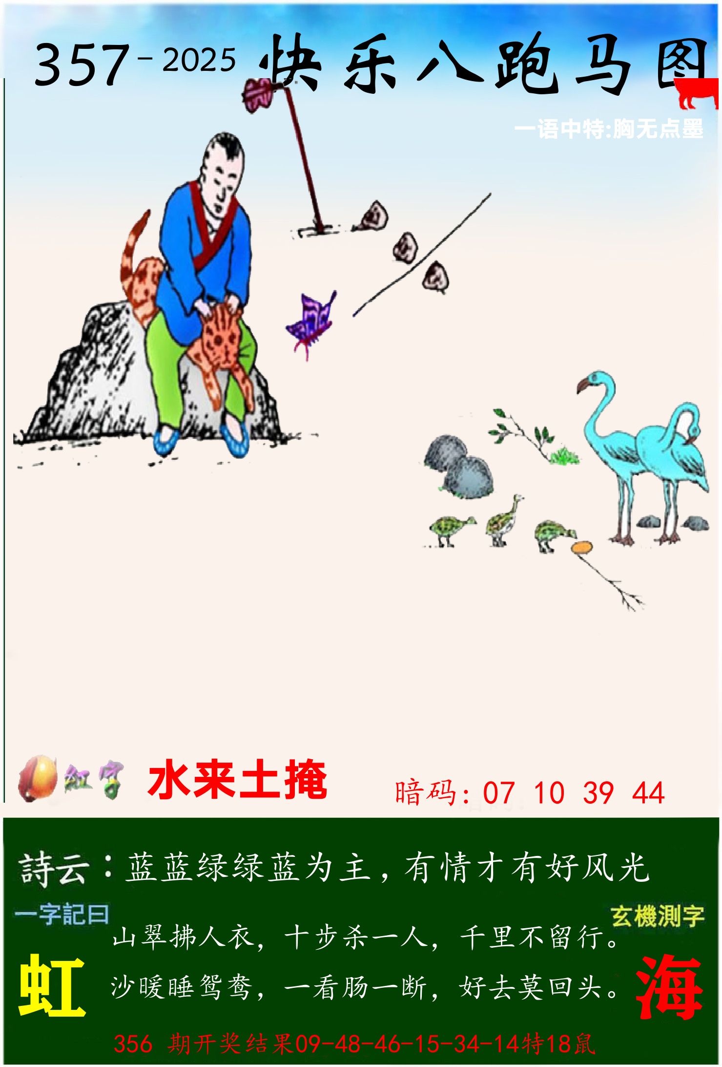 澳门跑马 第357期