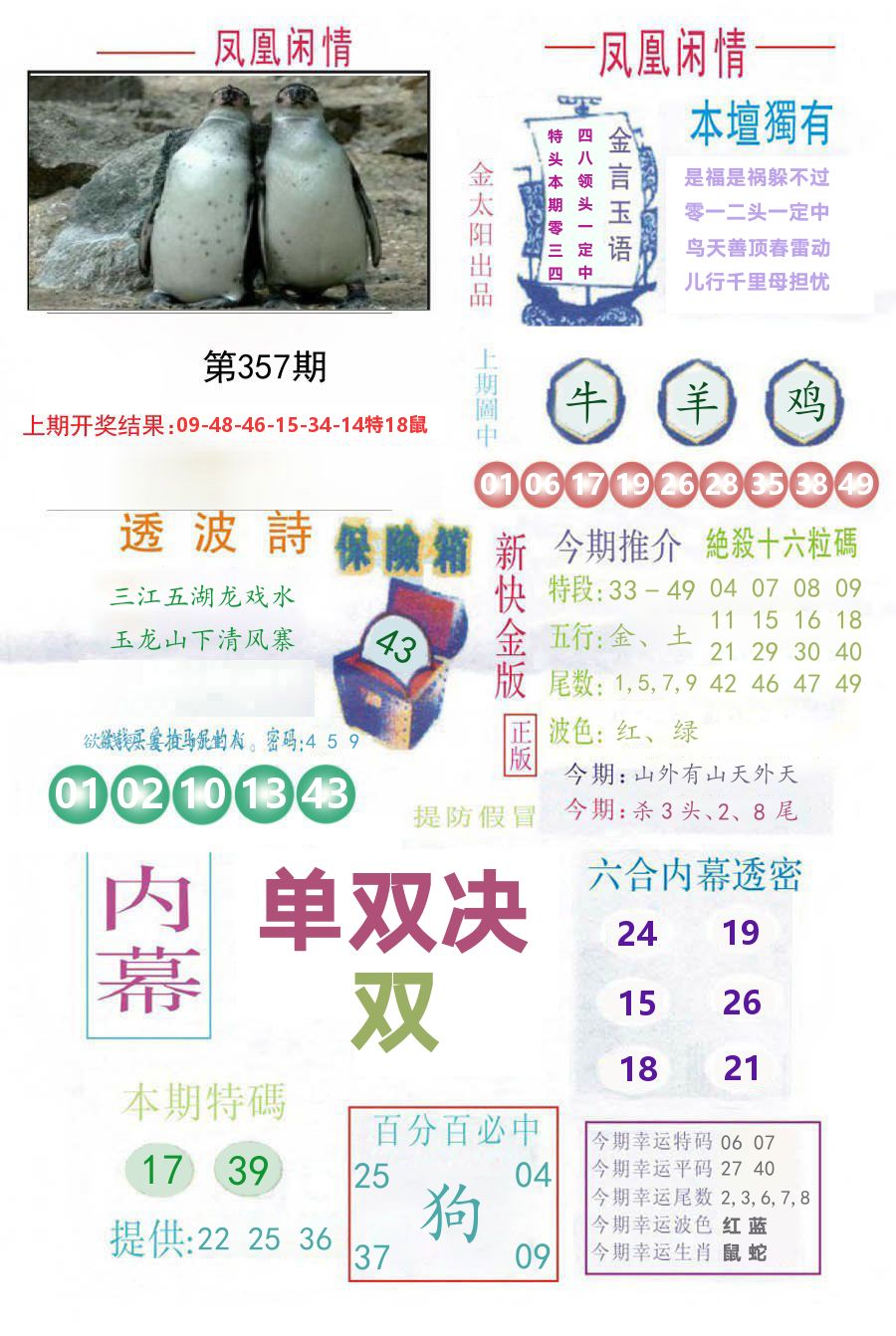 凤凰闲情 第357期