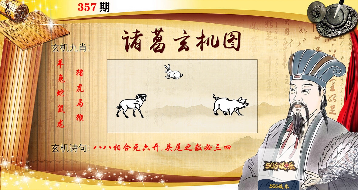 诸葛玄机图 第357期