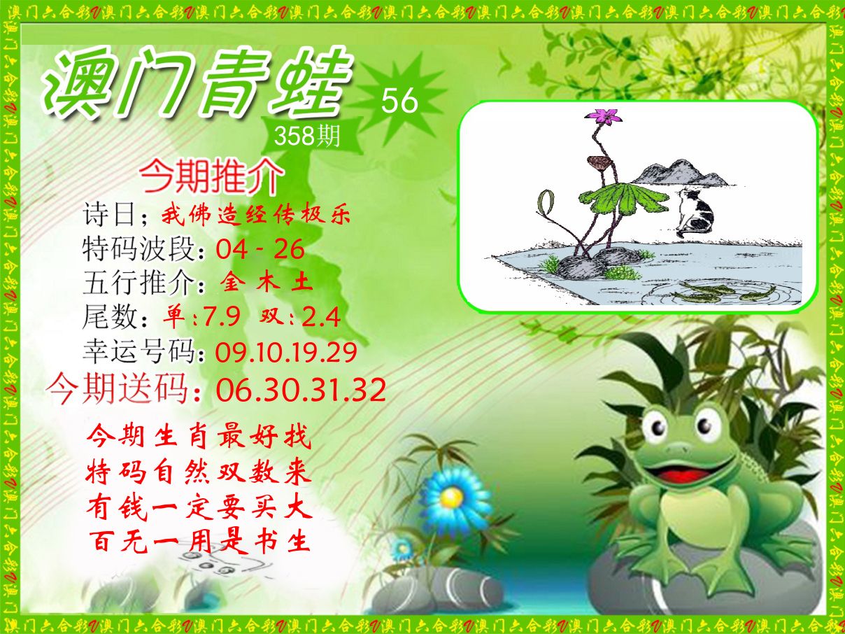 青蛙系列56 第358期