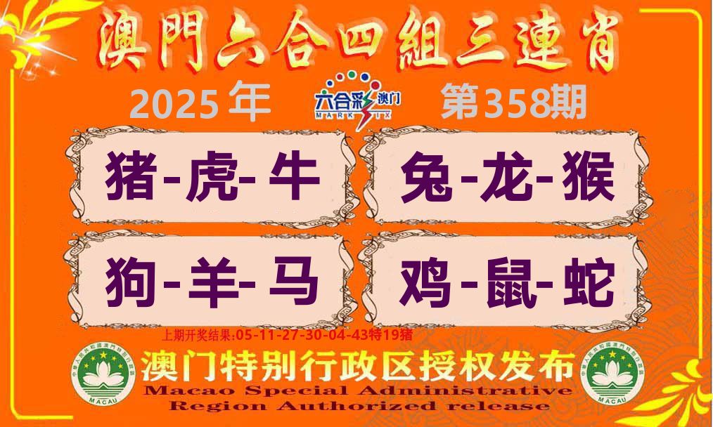 六合三连肖 第358期