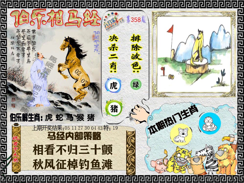 伯乐相马经 第358期