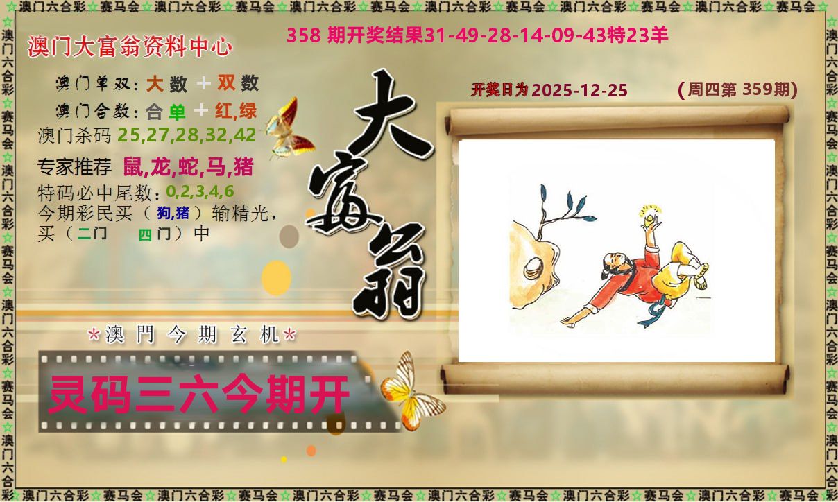 新大富翁 第359期